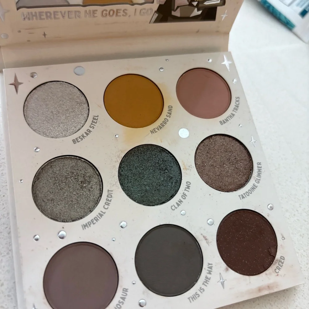 ColourPop Star Wars Mandalorian Eyeshadow Palette